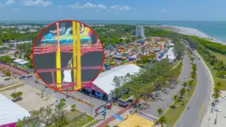 Fallas en juegos mecánicos desatan críticas contra alcalde en Feria del Carmen