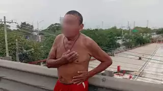 En un principio se pensó que tenía intención suicida.