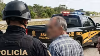 Detienen a hombre de 52 años durante operativo en la carretera Maxcanú-Kopomá