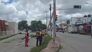 En Champotón, vecinos y autoridades realizaron evacuaciones simuladas por la llegada del supuesto huracán “Simulacro