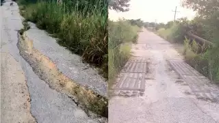 Urgente llamado en Candelaria: puente de tubos amenaza con colapsar otra vez