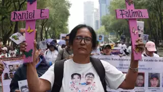Las madres buscadoras también alzaron la voz por la violencia contra quienes buscan a sus familiares