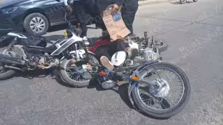 Fue atendida por paramédicos del SAMU y trasladada al IMSS-Bienestar.