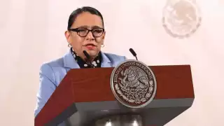 Rosa Icela Rodríguez Velázquez, secretaria de Seguridad y Protección Ciudadana