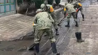 Autoridades de los tres órdenes de Gobierno trabajan para apoyar a familias afectadas por las inundaciones en Chalco, Estado de México