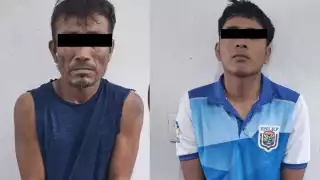 Detienen a dos en Bécal con cristal y hierba; uno llevaba uniforme escolar