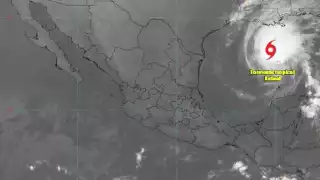 El SMN informa que la Tormenta Tropical Rafael, aunque en debilitamiento, ocasionará lluvias fuertes y vientos en el sureste