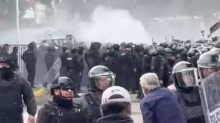 Trasladan al penal de Puente Grande a siete detenidos durante la marcha del pasado domingo 11 de octubre en Guadalajara