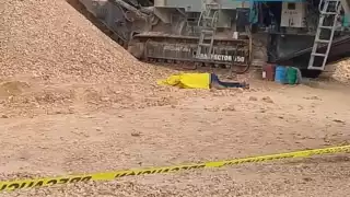 El cuerpo del hombre permanecía en la zona de obras del Tren Maya