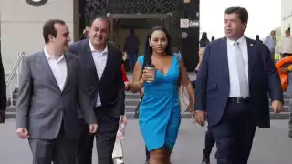 Las legisladoras de Morena expresaron su apoyo al diputado Cuauhtémoc Blanco