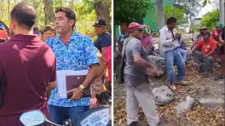 Encolerizados, los manifestantes demandaron solución inmediata