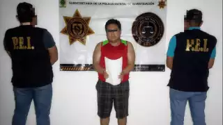 El hombre permanecerá a disposición de la FGE