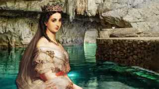 La Emperatriz Carlota visitó un popular cenote de Yucatán.
