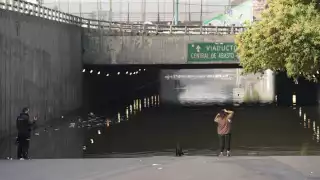 Las fuertes lluvias registradas la tarde noche del pasado domingo., provocaron afectaciones en diversos puntos de la capital del país