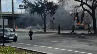 Este accidente aéreo se da un día después de que un helicóptero se desplomara en el río Hudson cerca de Manhattan y murieran 6 persons