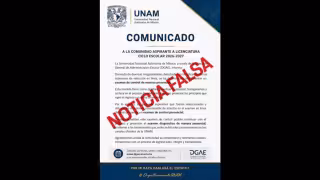 La UNAM recomienda a los aspirantes a revisar únicamente los portales de la DGAE, la Dirección General de Comunicación Social y las cuentas verificadas de la Universidad