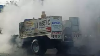 No se registraron personas heridas en el incendio de la camioneta