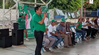 Aníbal Roblero abanderó al PVEM en los comicios de junio