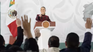 Claudia Sheinbaum Pardo, presidenta de México.