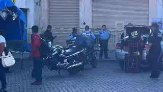 El hombre en situación de calle perdió la vida sobre la banqueta del Centro de Mérida