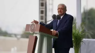 Andrés Manuel López Obrador, en su discurso ante miembros de las fuerzas armadas