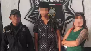 Menor al volante sin permisos; fue entregado a su tutor