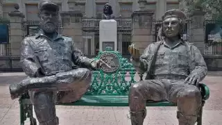 El PCM sostuvo que el espacio intervenido representa un punto simbólico en la historia compartida entre México y Cuba