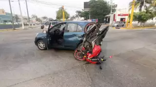Así terminaron ambas unidades en Ciudad del Carmen, Campeche