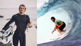 Alan Cleland es el primer surfista mexicano en participar en los Juegos Olímpicos.