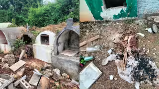 Exigen vigilancia en cementerio de Tinum tras denuncia de tumbas profanadas
