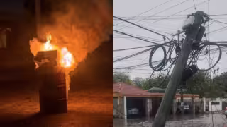 La ciudad de Mérida ha sido afectada por apagones y falta de agua potable