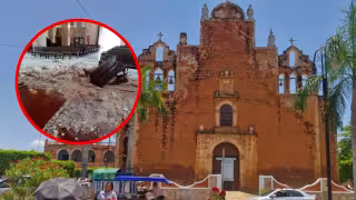 Parroquia de San Juan Bautista en Tekax continúa cerrada a dos años del derrumbe