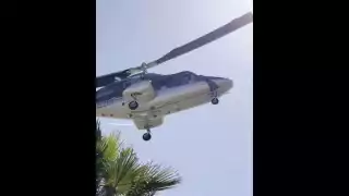De acuerdo con testigos presenciales, el accidente pudo haber ocurrido debido al impacto de un ave en el rotor de cola del helicóptero