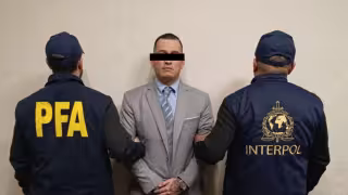 Actualmente, Rodolfo Junior Aguirre Covarrubias permanece a disposición de la justicia argentina