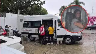 El INM resguardó a una mujer extranjera tras reportes difundidos en redes sociales.