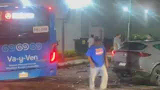 El conductor del auto perdió la vida tras el choque al Sur de Mérida