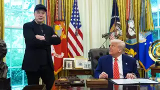 El presidente Donald Trump subrayó que la "labor de Elon ha sido incomparable"