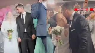 Una pareja celebró su boda en un refugio subterráneo en Israel por la guerra en Medio Oriente