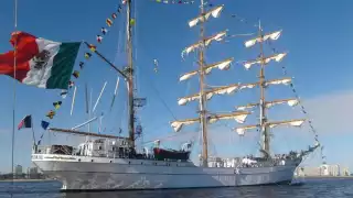 El “Cuauhtémoc”, conocido como el “Caballero de los mares”, sufrió un accidente el 17 de mayo de 2025