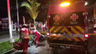 Joven repartidor fallece tras accidente en motocicleta en la colonia Justo Sierra