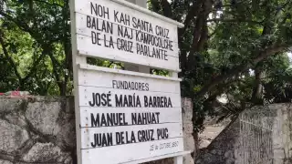 Integrantes del Centro Ceremonial de la Cruz Parlante serán los encargados del traslado