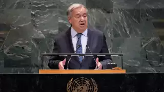António Guterres, secretario general de la ONU