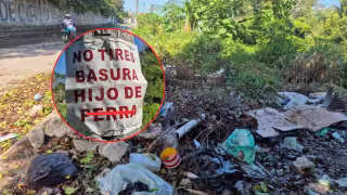 Basura, malos olores y mosquitos: el problema de un lote abandonado en Champotón