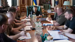 El presidente e Ucrania, Volodimir Zelkenski, también presentará su plan de paz a Kamala Harris y Donald Trump