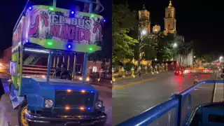 El tiktoker declaró que a bordo del "Bus Fiesta" le ofrecieron un recorrido turístico en Valladolid