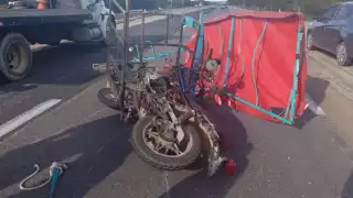 Campesino quedó tendido tras ser atropellado en Pomuch