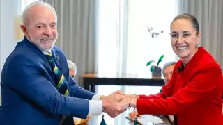 Luiz Inácio Lula da Silva, presidente de Brasil y Claudia Sheinbaum Pardo, presidenta de México