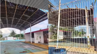 Habitantes de Xcalak denunciaron el deterioro de dos domos de la localidad.