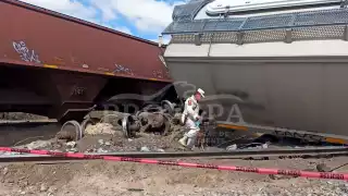 Profepa realizó una visita de inspección al lugar donde se registró el derrame de ácido sulfúrico