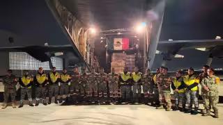 La Defensa Nacional subrayó que los nuevos envíos reflejan la solidaridad de México con Colombia
